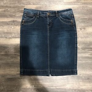 Kelso denim jean women’s skirt